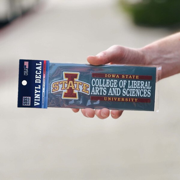 I-State College of Liberal Arts & Sciences Vinyl Decal (6"X2")